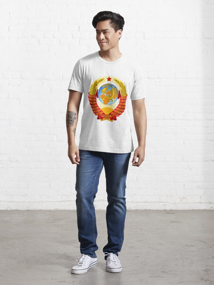 Alternate view of History of the Soviet Union (1927–1953) State Emblem of the Soviet Union Essential T-Shirt