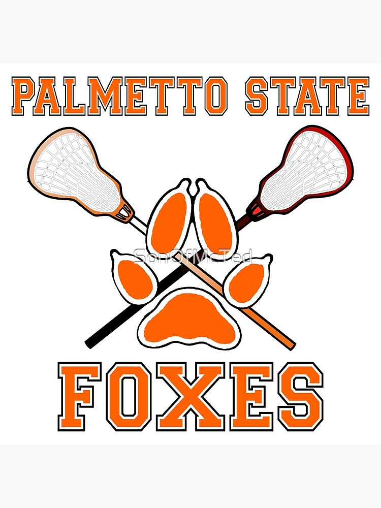 "Palmetto State Foxes Exy Crest" Poster for Sale by SonOfMcTed | Redbubble