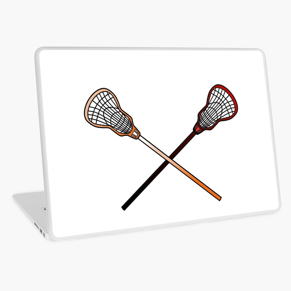 Exy \ Lacrosse sticks (black netting) Art Print for Sale by