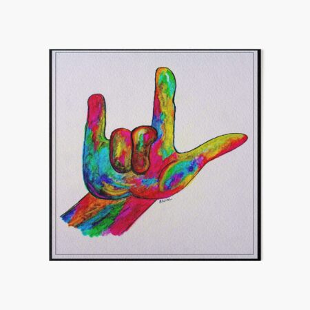 Artikel-Vorschau von  welches hier zu finden ist:
http://www.redbubble.com/people/eloiseart/works/9960733-i-love-you-american-sign-language.

Erhältlich in verschiedenen Medien, designt und verkauft von EloiseArt.