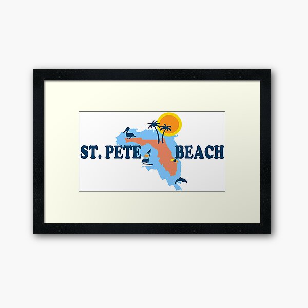 Item preview, St. Pete Beach. designed and sold by America Roadside..