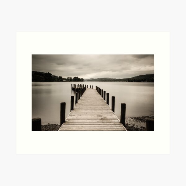 Coniston Jetty Art Print