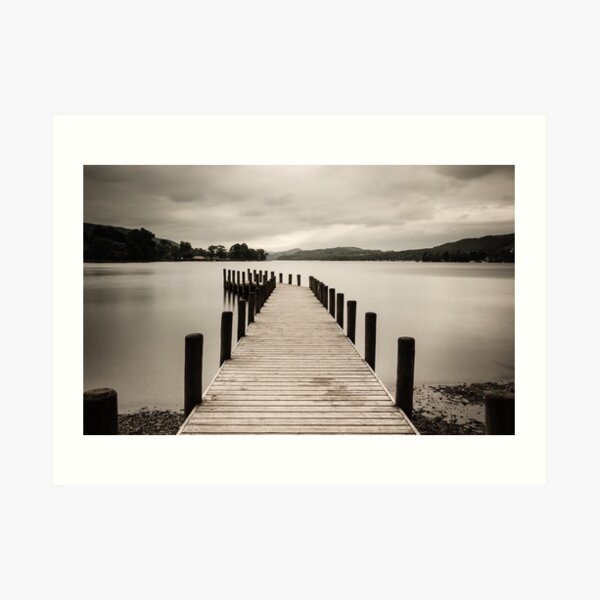Coniston Jetty Art Print