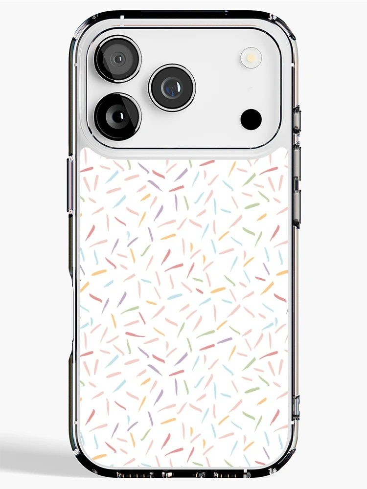 Thumbnail 1 of 5, iPhone Case, Colorful Confetti Pattern designed and sold by thepatternshop.