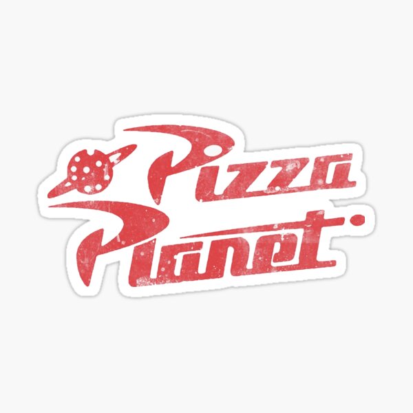 Pizza Planet Sticker