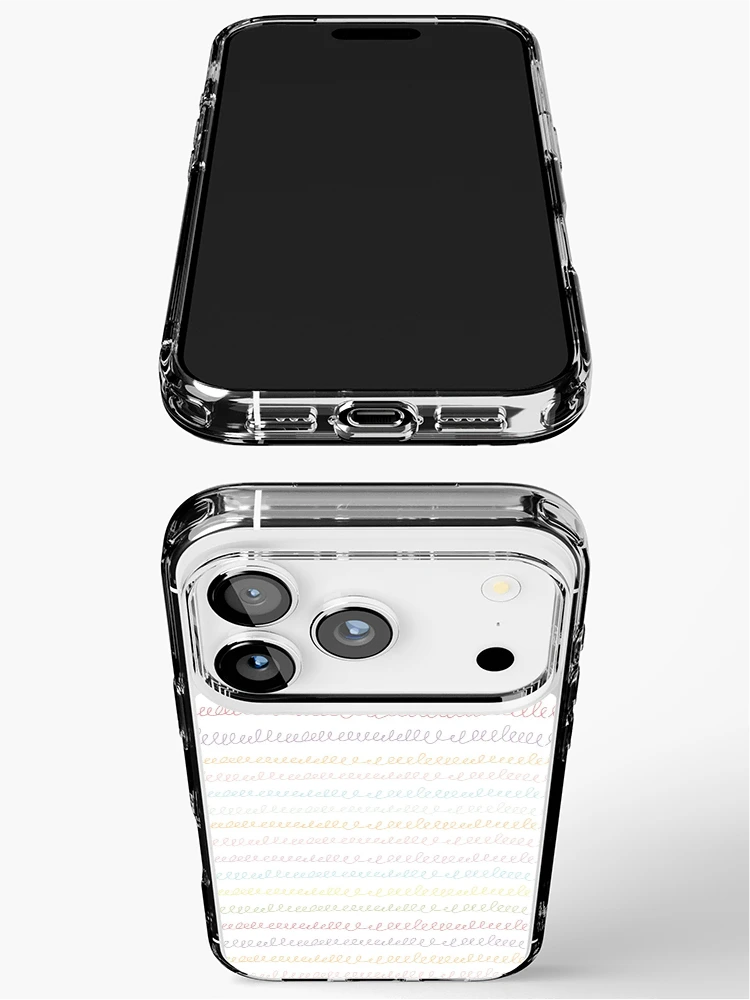 Thumbnail 3 of 5, iPhone Case, Colorful Scribble Pattern designed and sold by thepatternshop.
