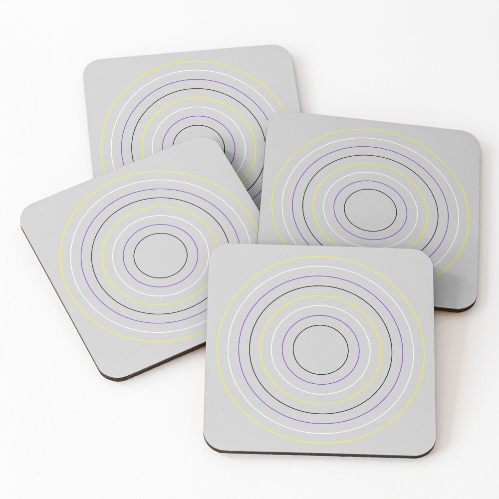 Item preview, Coasters (Set of 4) designed and sold by ResonantColors.