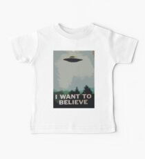 I Want to Believe- X Files Baby Tee