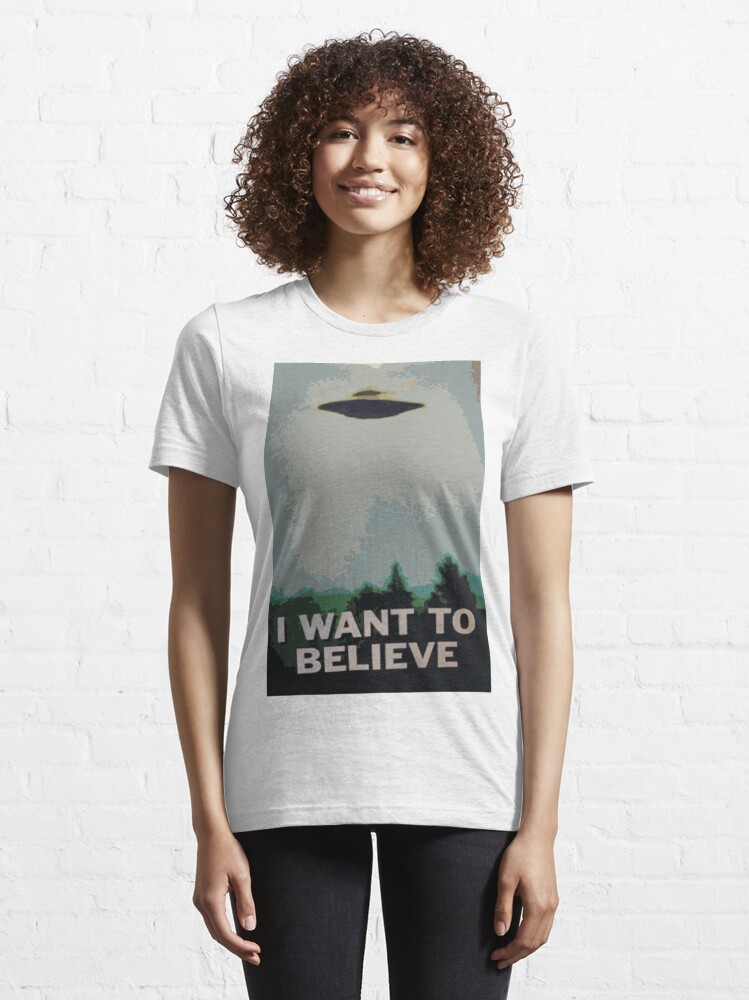 i want to believe x files shirt