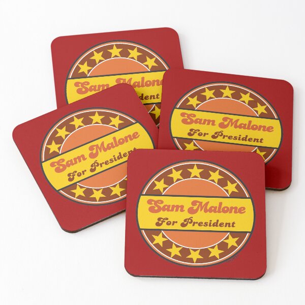 Item preview, SAM MALONE FOR PRESIDENT...CHEERS! designed and sold by phigment-art.