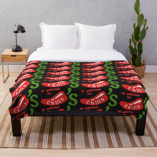 Hi Welcome To Chili’s Throw Blanket
