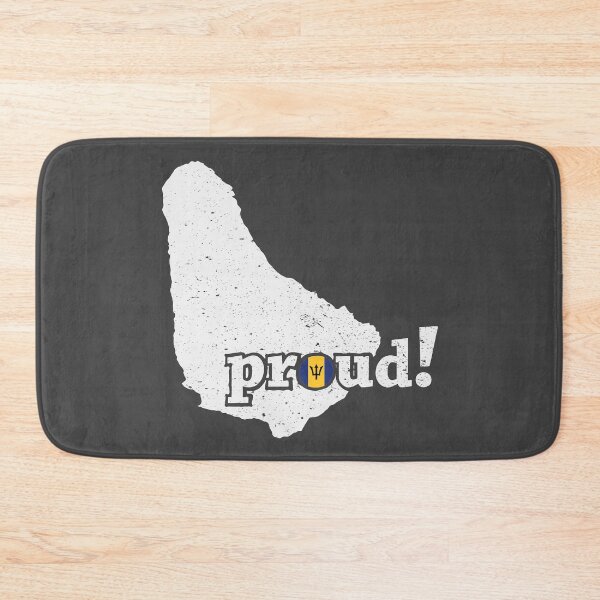 Item preview, Barbados Map - Proud designed and sold by IdentiTee Studios.