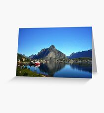 Å i Lofoten Greeting Card