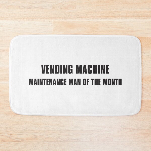 Item preview, Vending Machine Maintenance Man of the Month designed and sold by Off the Box.