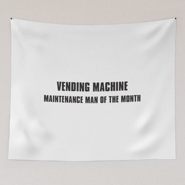 Item preview, Vending Machine Maintenance Man of the Month designed and sold by Off the Box.