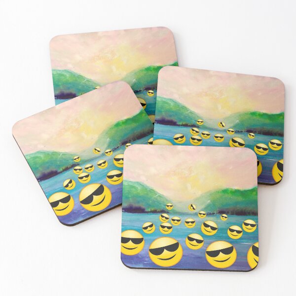 Item preview, Emojis Summer Sunshine  designed and sold by Angela Haig-Harrison.