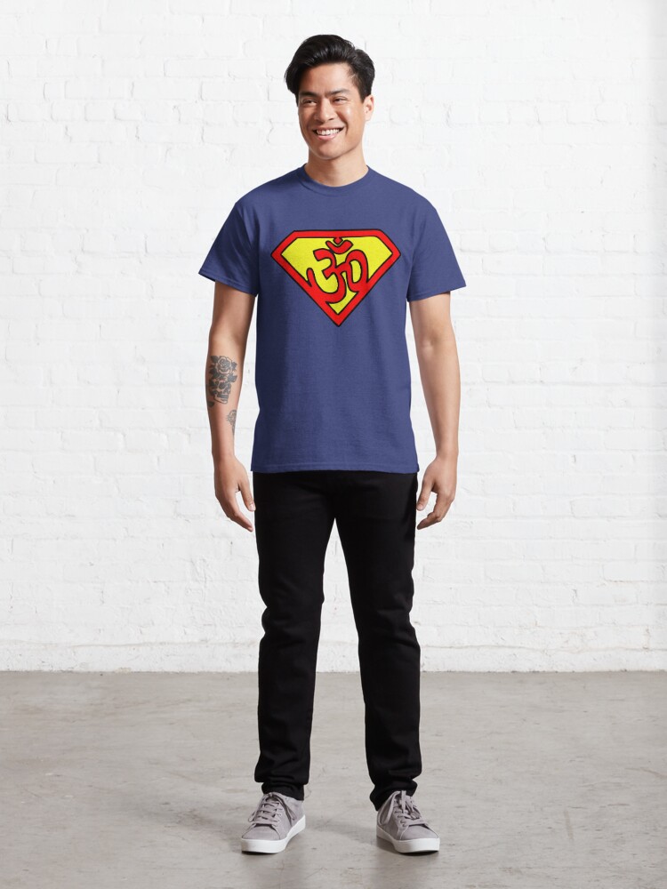 Alternate view of Super Om Symbol Classic T-Shirt
