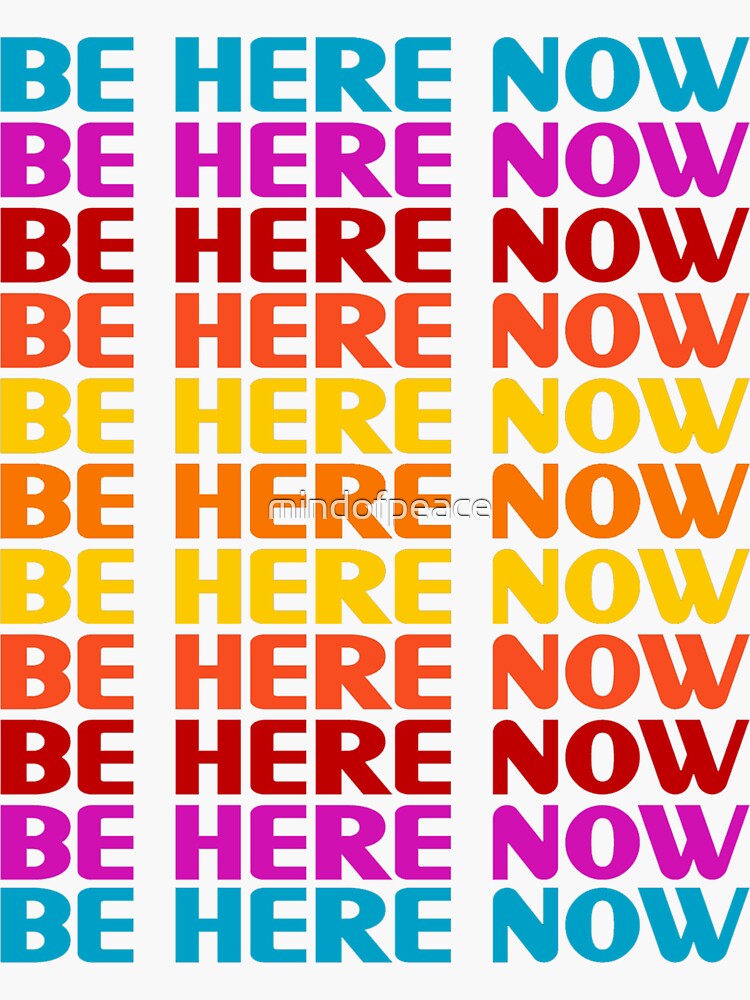 here and now t shirt