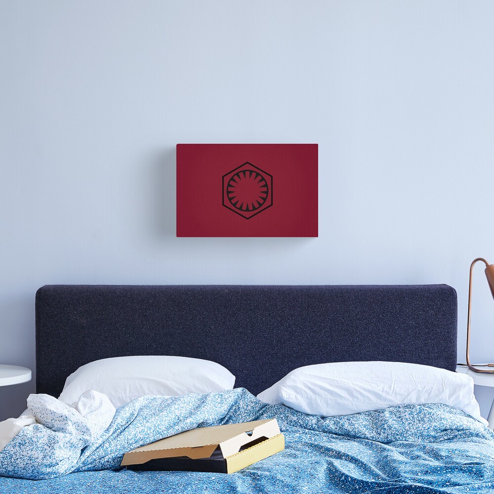 First Order Logo Canvas Print