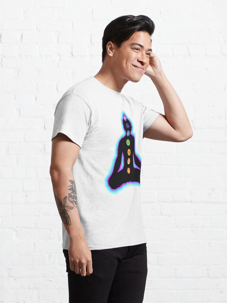 Alternate view of Chakras Meditation Classic T-Shirt