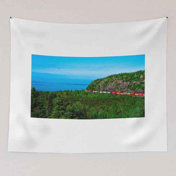 Item preview, Visit Canada - northern shore of Lake Superior designed and sold by colorfulbundles.