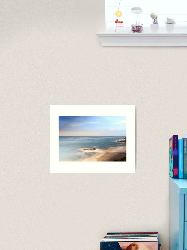 Thumbnail 1 of 3, Art Print, Rock Break Santa Cruz designed and sold by littleoldhag.