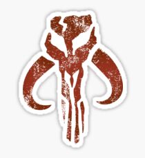 Mandalorian Stickers | Redbubble