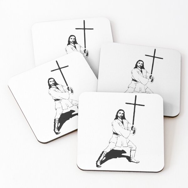 Item preview, Jesus with Saber T-Shirt designed and sold by mindofpeace.
