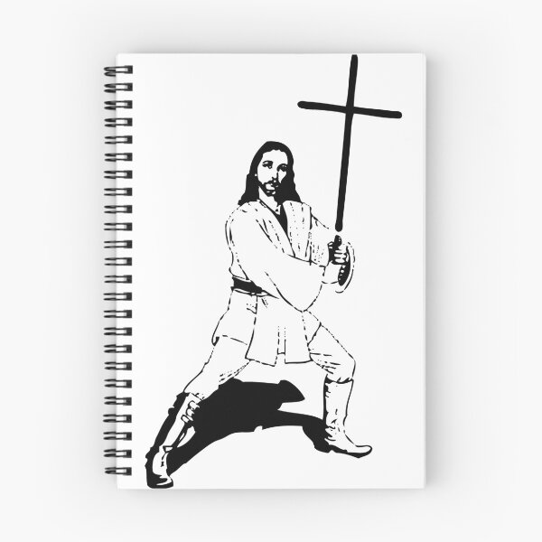 Item preview, Jesus with Saber T-Shirt designed and sold by mindofpeace.