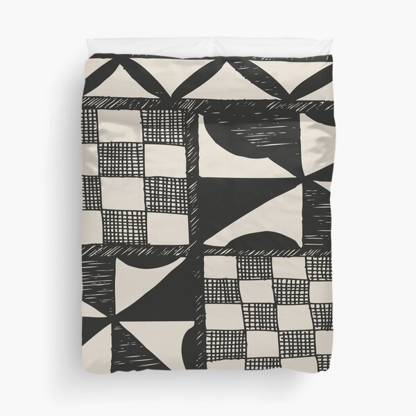 Tapa | Barkcloth Pattern | Pacifica Pattern | Polynesian Patterns |   Duvet Cover