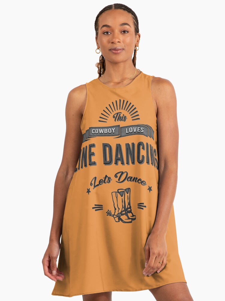 navy blue dress for baby girl Line Dancing Mini Dress main image 1
