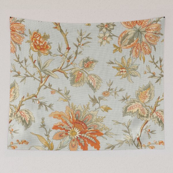 Item preview, Blue Orange Flower Leaf designed and sold by GuyBlank.