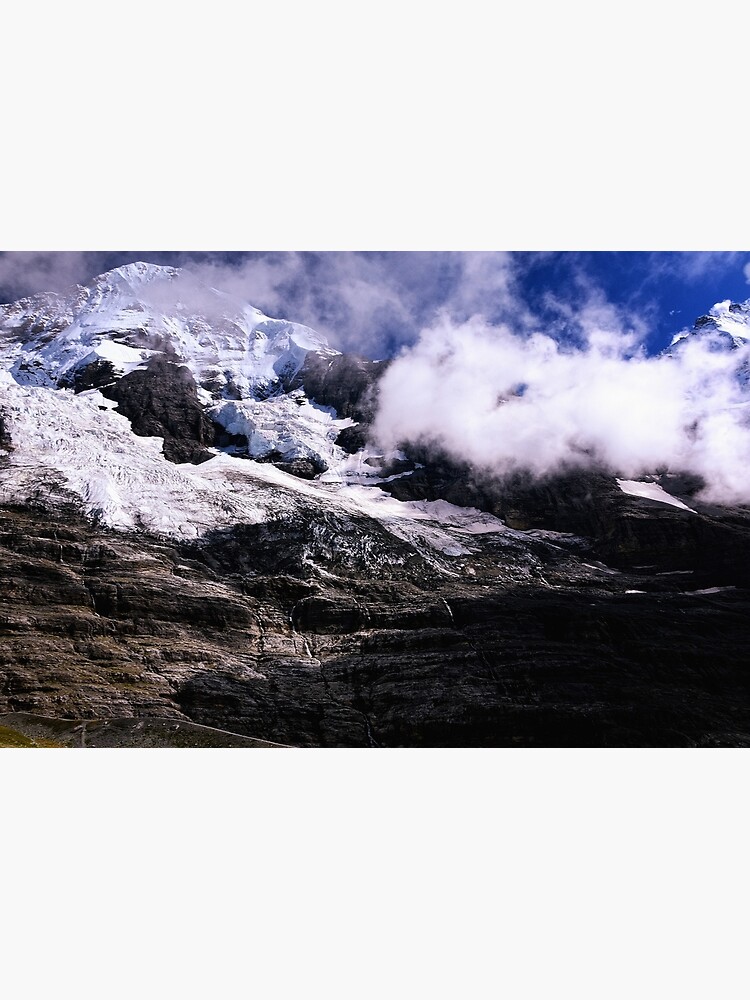 Thumbnail 3 of 3, Poster, Through the Misty Mountains designed and sold by Mallorn.