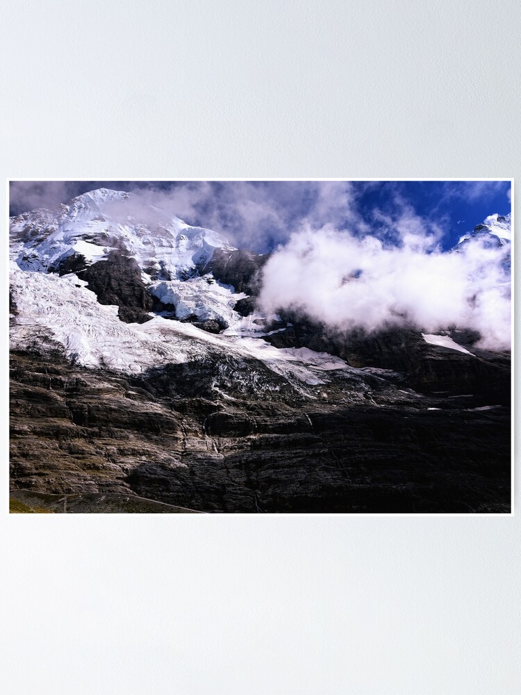 Thumbnail 1 of 3, Poster, Through the Misty Mountains designed and sold by Mallorn.