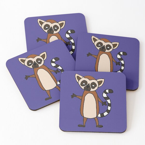 Item preview, Funny Lemur Cartoon designed and sold by Nature's Fancy.