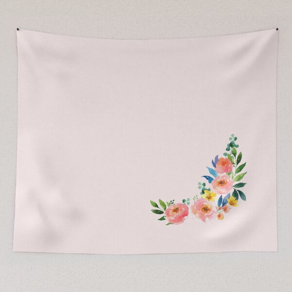 Item preview, Flower Watercolor- Corner designed and sold by jesledes.