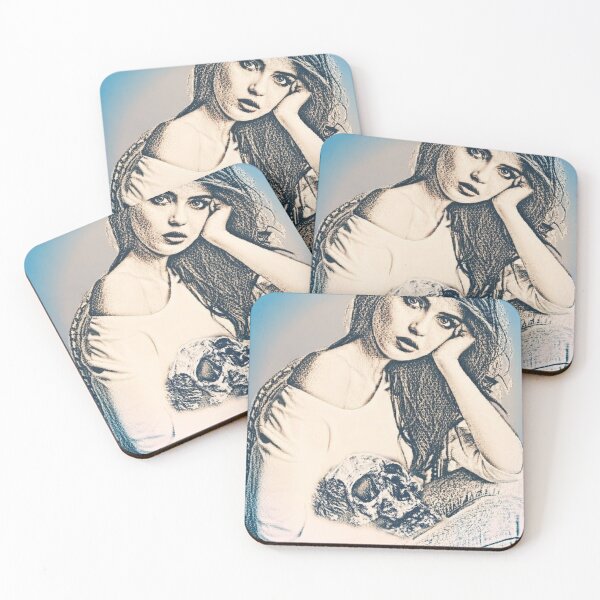 Item preview, Mujer acunando la muerte designed and sold by mdartwork6.