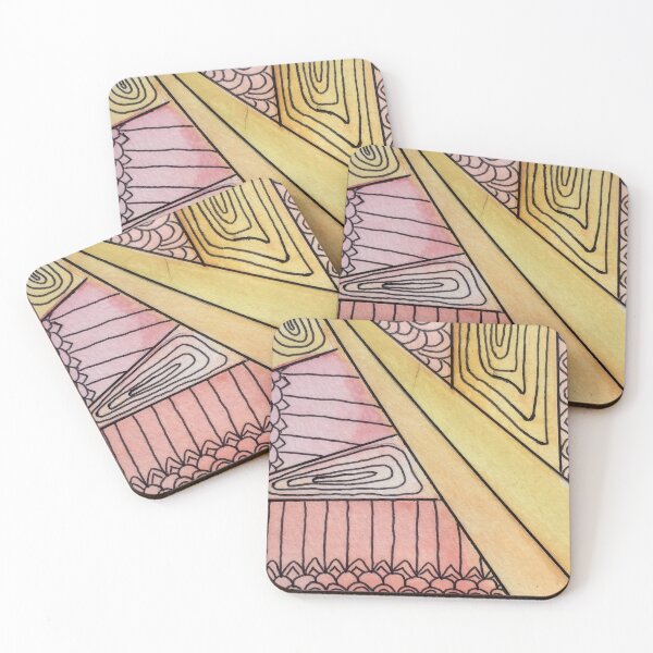 Item preview, Abstract line- orange  designed and sold by Seagreene.
