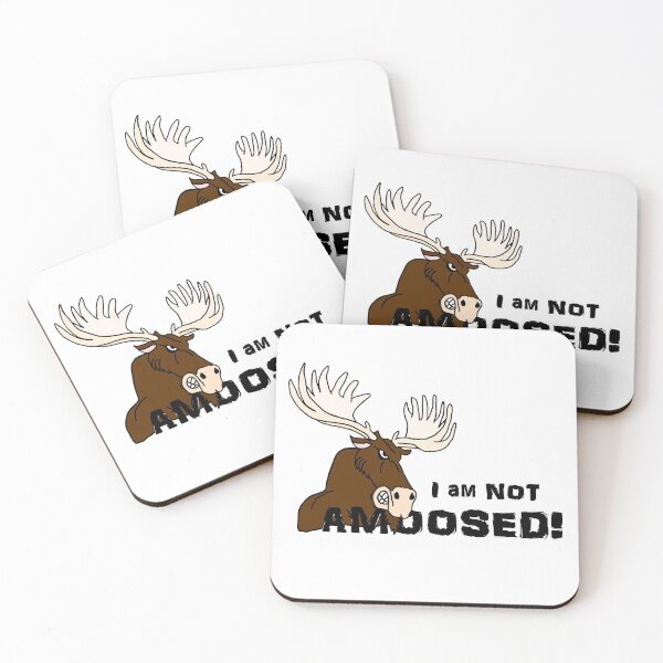Item preview, I am Not Amoosed Angry Moose designed and sold by imphavok.