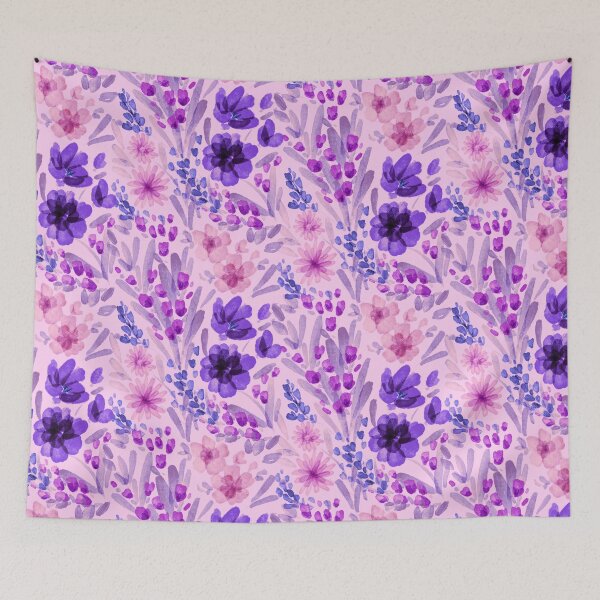 Item preview, Saturday Floral Lilac designed and sold by Jacqueline Maldonado.