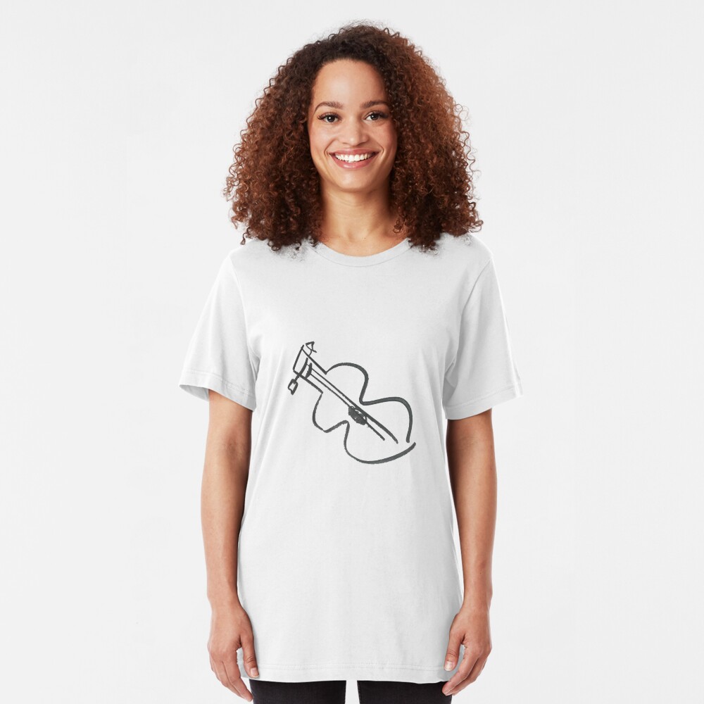 Guitar Slim Fit T-Shirt
