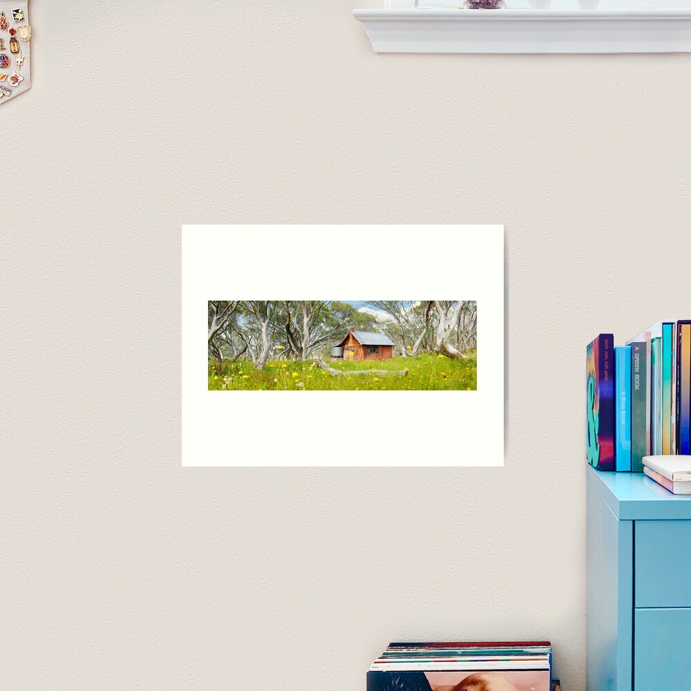 JB Plain Hut, Mt Hotham, Victoria, Australia Art Print
