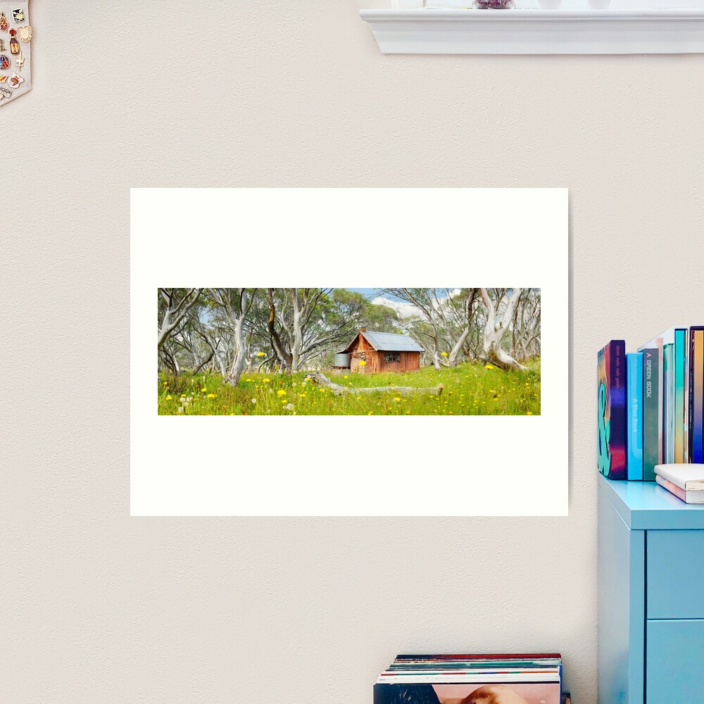 JB Plain Hut, Mt Hotham, Victoria, Australia Art Print