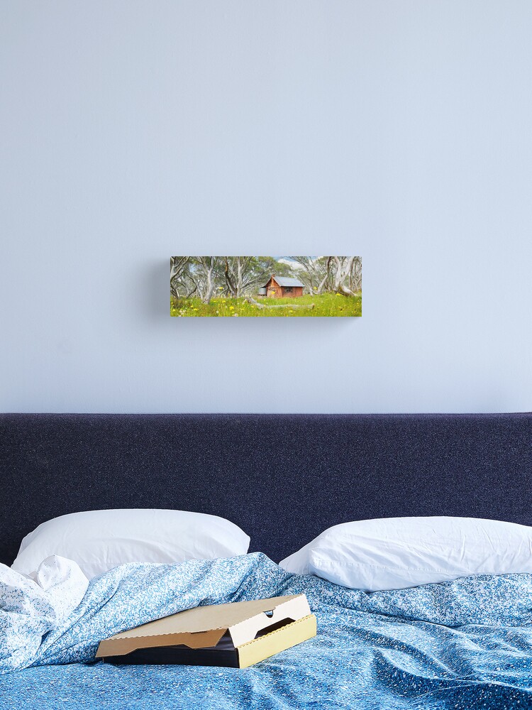 Thumbnail 2 of 3, Canvas Print, JB Plain Hut, Mt Hotham, Victoria, Australia designed and sold by Chockstone.