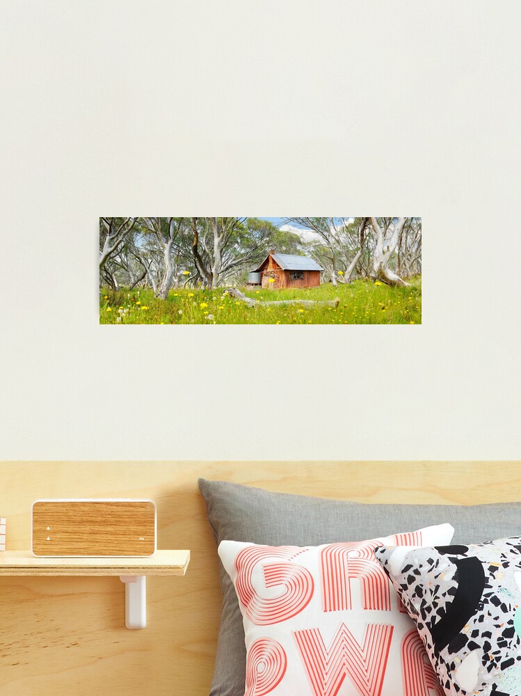 Thumbnail 2 of 3, Photographic Print, JB Plain Hut, Mt Hotham, Victoria, Australia designed and sold by Chockstone.