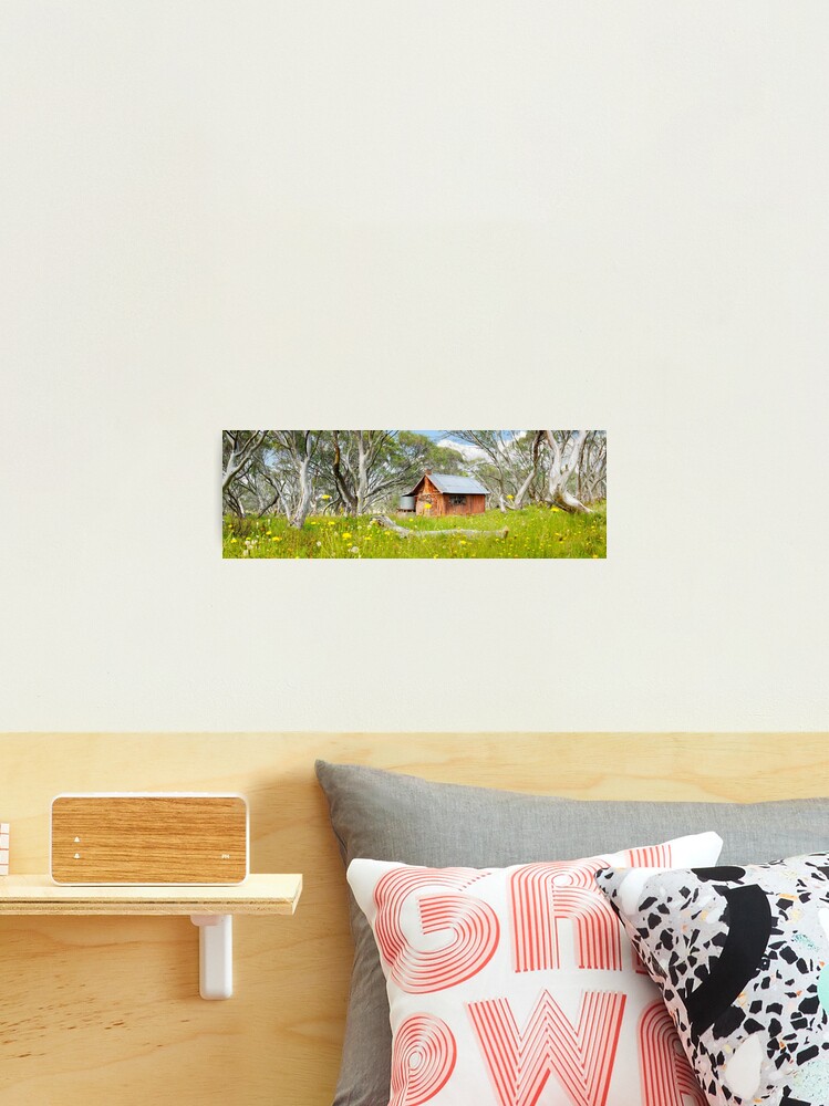 Thumbnail 2 of 3, Photographic Print, JB Plain Hut, Mt Hotham, Victoria, Australia designed and sold by Chockstone.