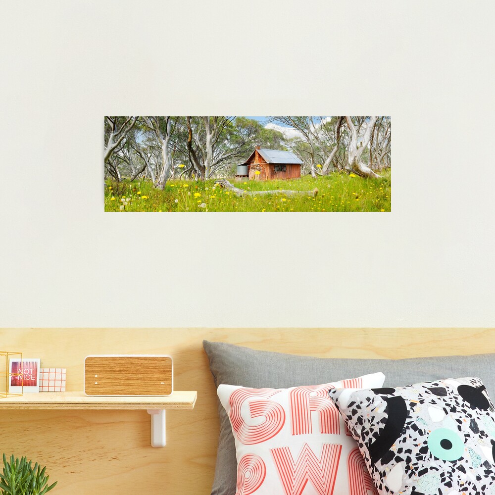 JB Plain Hut, Mt Hotham, Victoria, Australia Photographic Print