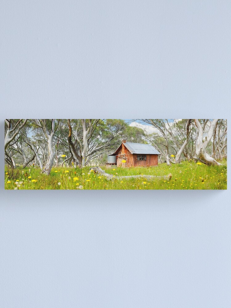 Thumbnail 1 of 3, Canvas Print, JB Plain Hut, Mt Hotham, Victoria, Australia designed and sold by Chockstone.
