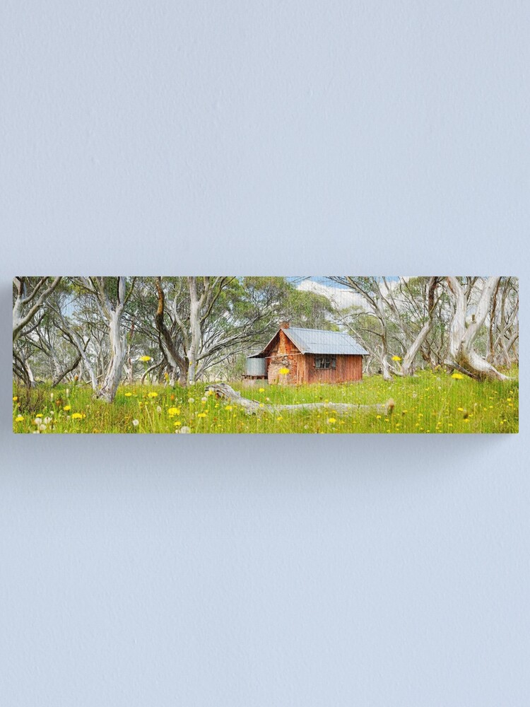 Thumbnail 1 of 3, Canvas Print, JB Plain Hut, Mt Hotham, Victoria, Australia designed and sold by Chockstone.