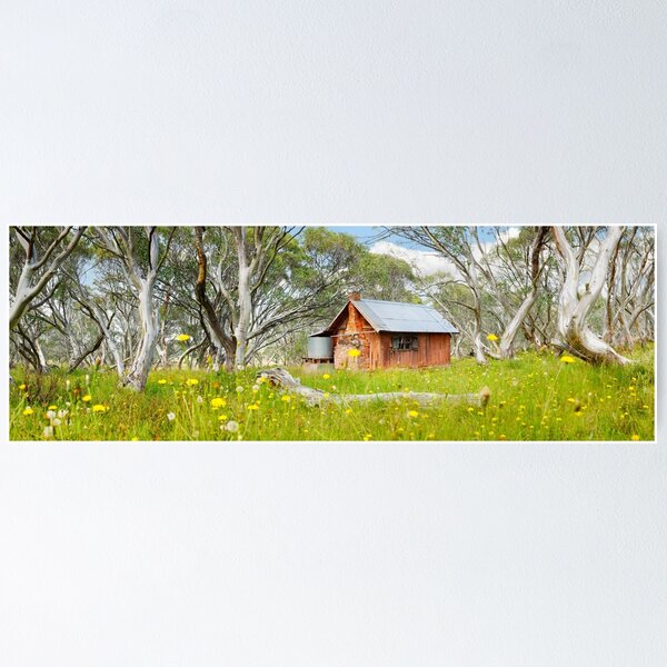 Item preview, JB Plain Hut, Mt Hotham, Victoria, Australia designed and sold by Michael Boniwell.